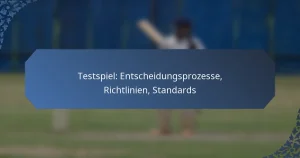 Testspiel: Entscheidungsprozesse, Richtlinien, Standards