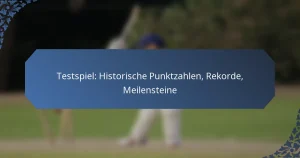 Testspiel: Historische Punktzahlen, Rekorde, Meilensteine